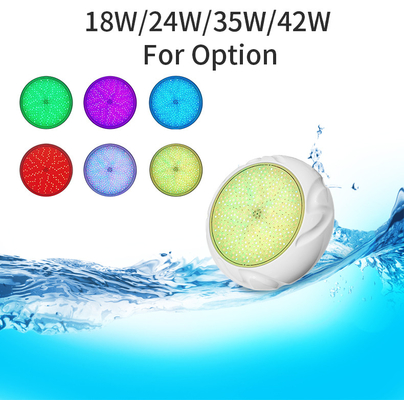 beleuchtet wasserdichtes Pool 12V 18W - Farbe 35W IP68 RGB, die LED-Pool-Lichter ändert