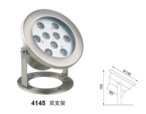 145x155mm Unterwasserscheinwerferlichter, Lichter der Niederspannungs-9W Unterwasser-LED