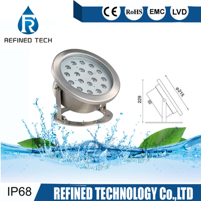 Beständiger LED-Unterwasseruvscheinwerfer, rostfeste Unterwasser-LED Lichter 12 Volt-