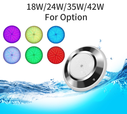 Pool-Licht wasserdichtes Inox 316L 12V 18W der Farbänderungs-IP68 RGB LED