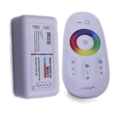 stabiler drahtloser RGBW LED Kontrolleur With Touch Screen 12V 2.4G