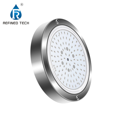 Imprägniern Sie 12 des Volt-an der Wand befestigtes LED Material Pool-des Licht-120MM SS316L