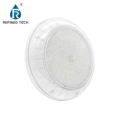 LED-Poolbeleuchtung an der Wand