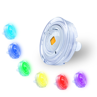 Verfeinerter IP68 PC Led Reflektor Para Piscina 6W hohe Helligkeit Poollicht